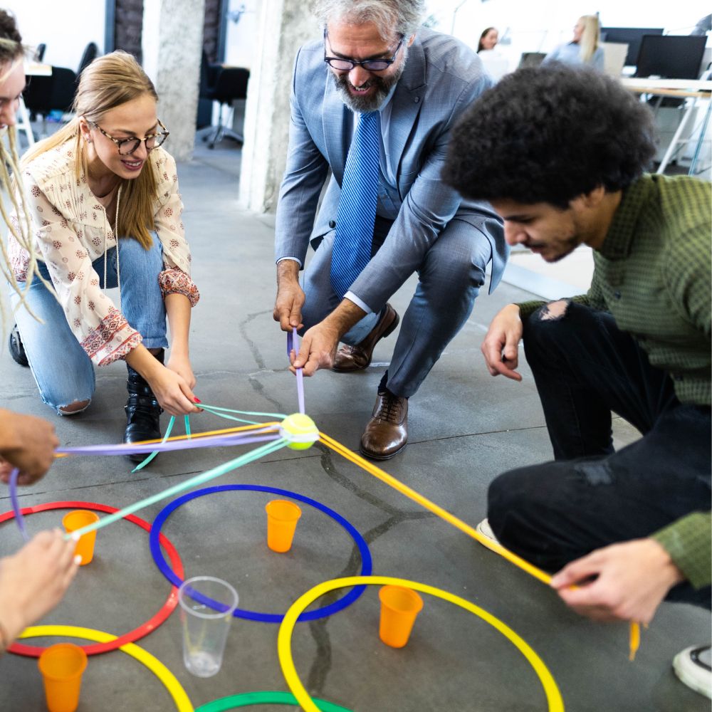 Wie kan alles teambuilding